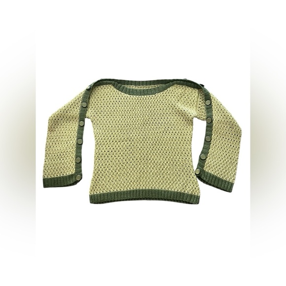 Sweaters - VINTAGE HANDMADE KNIT SWEATER